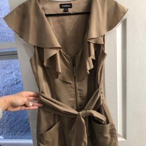 Bebe Ruffle Bodycon Dress